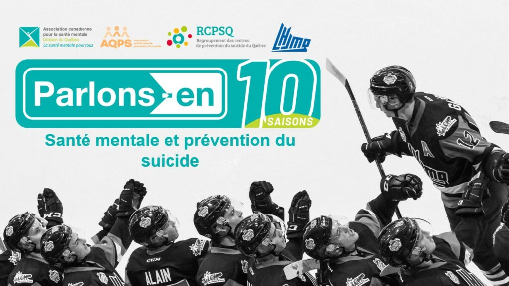 parlons-en prévention suicide hockey santé mentale